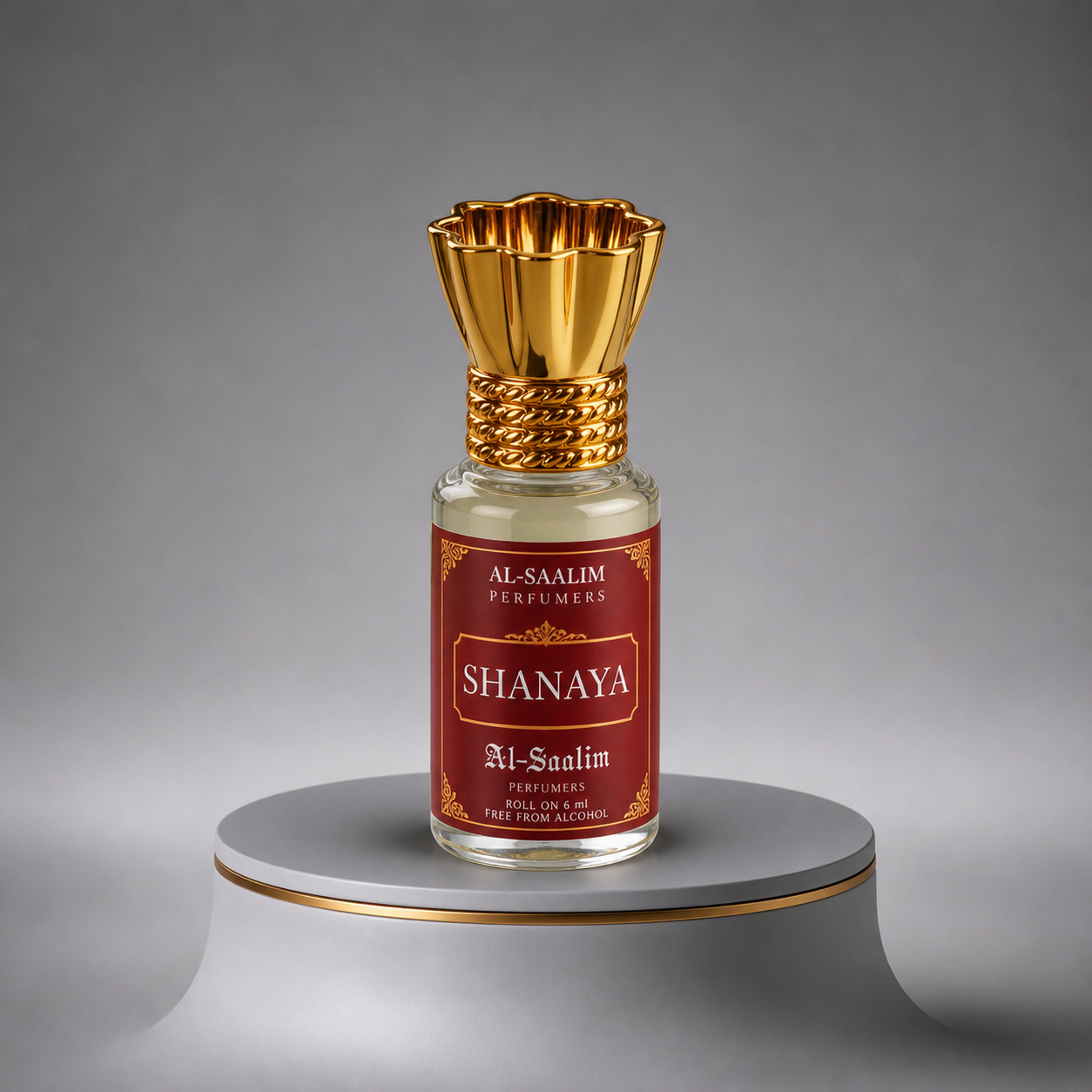 Shanaya Attar (Roll On 6ml) | Al-Saalim Perfumers | Alcohol Free
