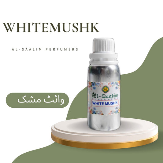 White Musk Attar – 100gm Premium Soft & Clean Fragrance Oil | Al-Saalim Perfumers | Alcohol Free
