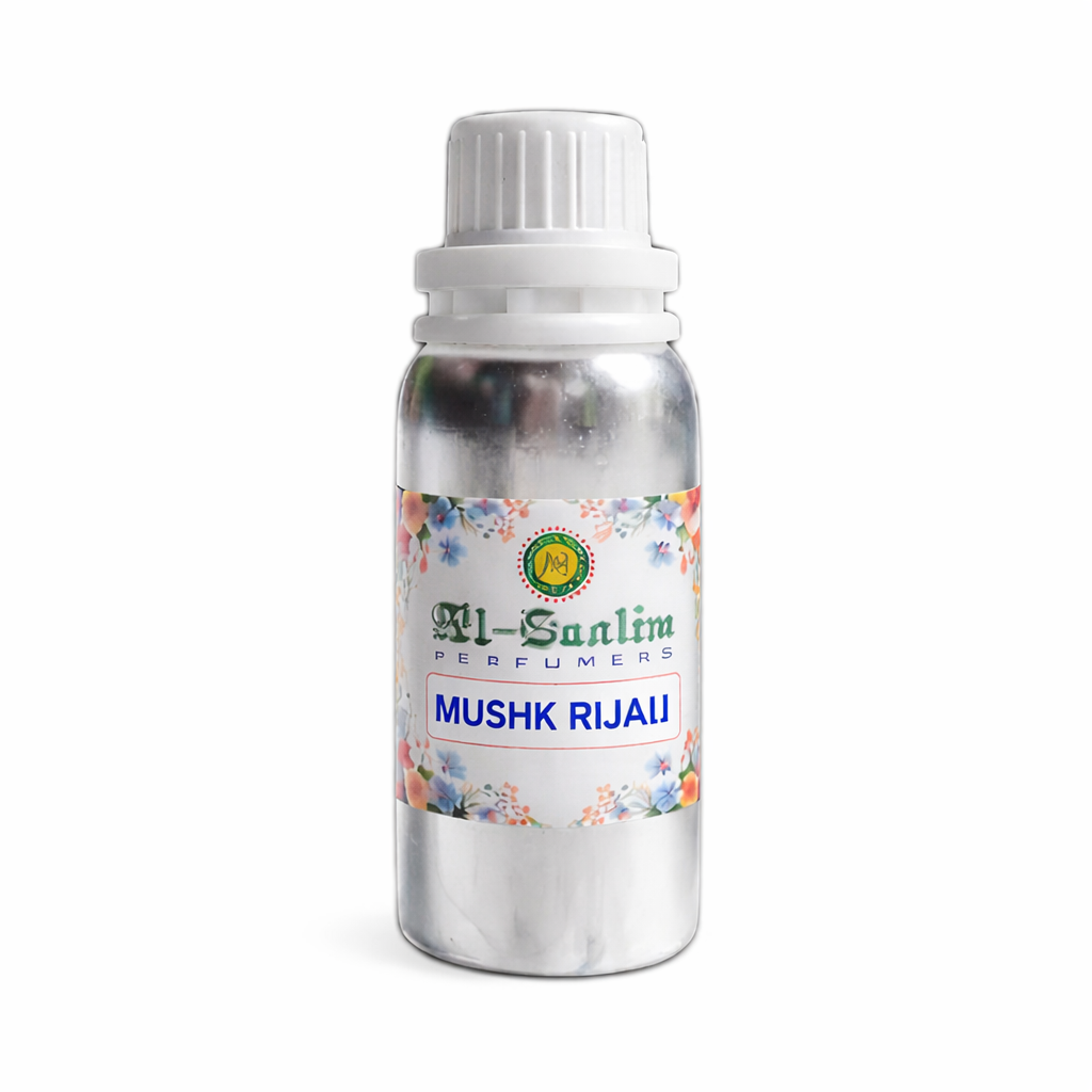 Mushk Rijali Attar – 100gm Premium Fragrance Oil | Al-Saalim Perfumers | Alcohol Free