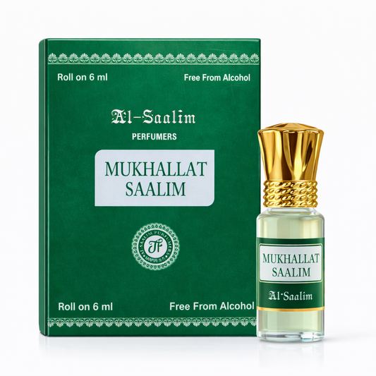Mukhallat Saalim Attar (Roll On 6ml) | Al-Saalim Perfumers | Alcohol Free